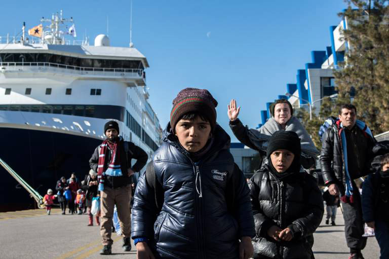 6 000 migrants and refugees arrived in Piraeus Greece , February 01,2016 More than 6000 arrived February 01,2016 at the Port of Piraeus from the islands of Greece About 6,000 migrants and refugees are due to arrive in Piraeus on Monday after being transferred from eastern Aegean islands on board passenger ferries. PUBLICATIONxNOTxINxUSA Copyright: DimitrisxLampropoulos/xIMAGESPICxAGENCY 6 000 Migrants and Refugees arrived in Piraeus Greece February 01 2016 More than 6000 arrived February 01 2016 AT The Port of Piraeus from The Islands of Greece About 6 000 Migrants and Refugees are Due to Arrive in Piraeus ON Monday After Being transferred from Eastern Aegean Islands ON Board Passenger Ferries PUBLICATIONxNOTxINxUSA Copyright